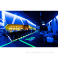 Restaurante/bar mesa de café clube led balcão de bar